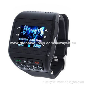 2014 touch screen watch phone with keypad